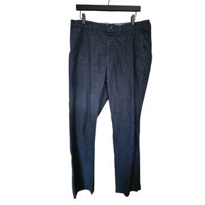 Banana Republic Mens Aiden-Fit Charcoal Gray Chino Pants Size 36x34